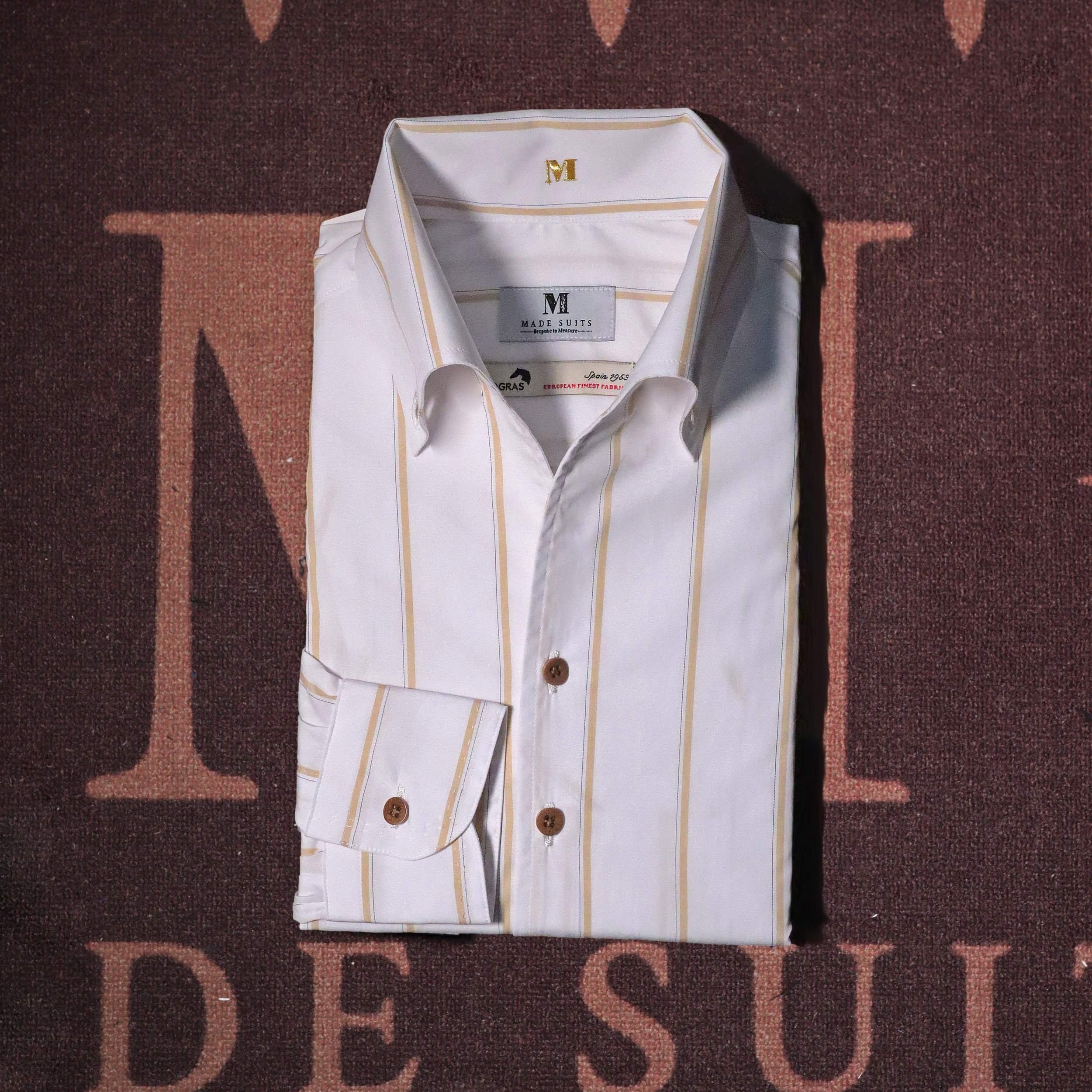 Made Suits® Singapore Tailor — One Piece Collar Shirts aka Cooper ...